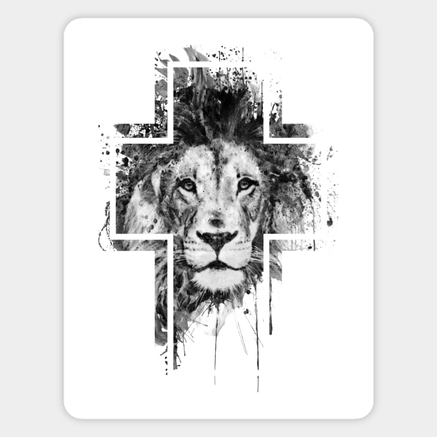 The Lion of the Tribe of Judah Magnet by Marian Voicu